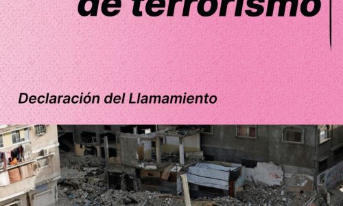 ANTE TODAS LAS FORMAS DE TERRORISMO